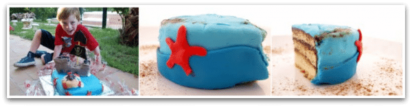 Tarta Barco pirata de fondant terminada Tarta Barco pirata de fondant terminada