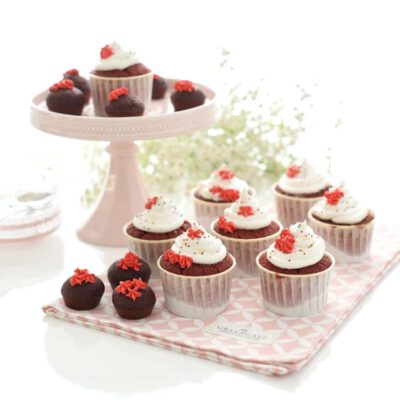 Red velvet cupcakes con Thermomix®