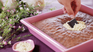 Bizcocho estilo Brownie