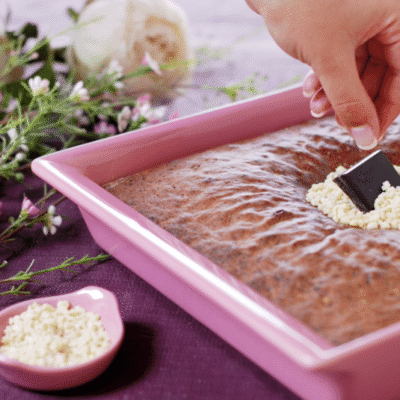 Bizcocho estilo Brownie