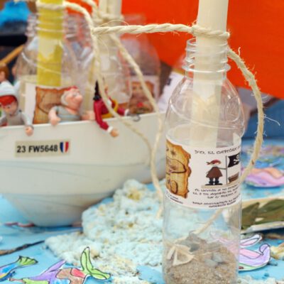 Las botellas con mensaje del pirata
