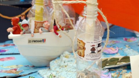 Las botellas con mensaje del pirata