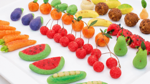 Mazapanes caseros con Thermomix