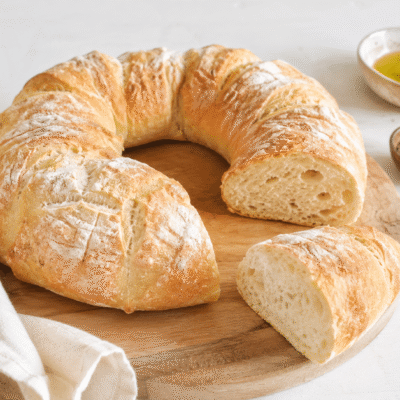 Pan de pizza casero con Thermomix