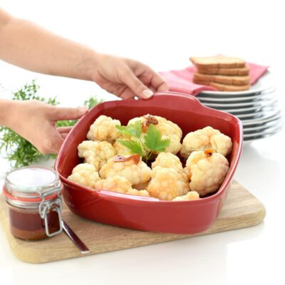 Coliflor al vapor con ajada, en Thermomix®