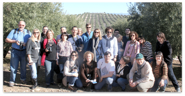 Blogueros en Jaen, disfrutando del buen aceite Blogueros en Jaen, disfrutando del buen aceite
