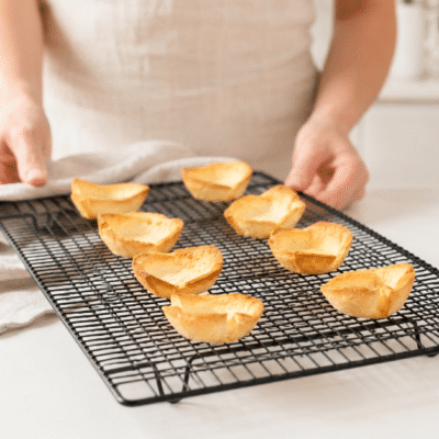 Tartaletas de pan de molde