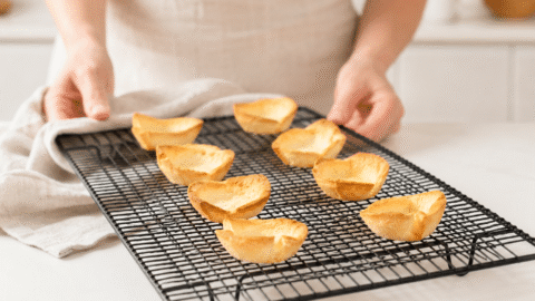 Tartaletas de pan de molde