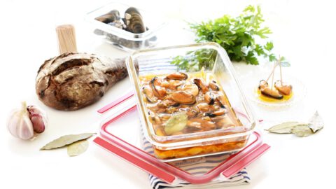 Mejillones en escabeche, no podrás tomar otros!!!