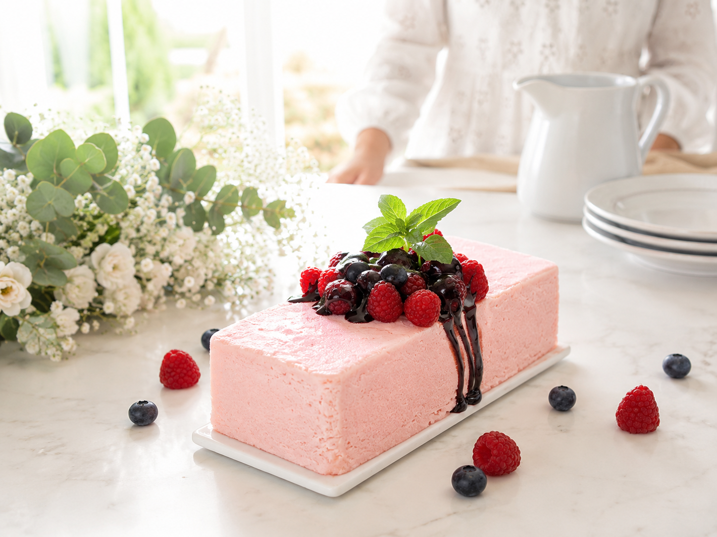 Semifrio de fresas