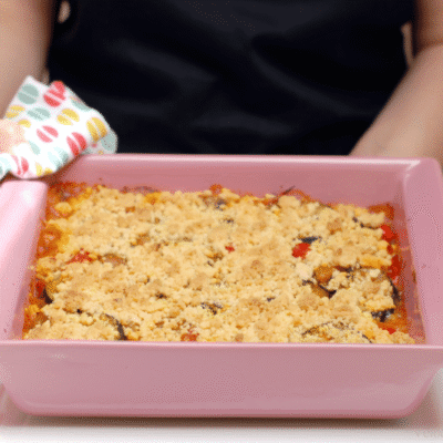 Ratatouille con o sin migas crujientes, tu eliges