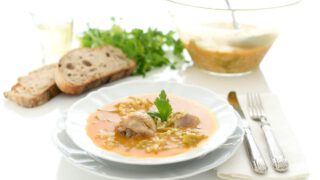 Arroz caldoso con pollo y verduras en Thermomix®