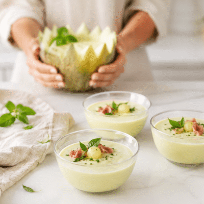 Vichyssoisse de melón