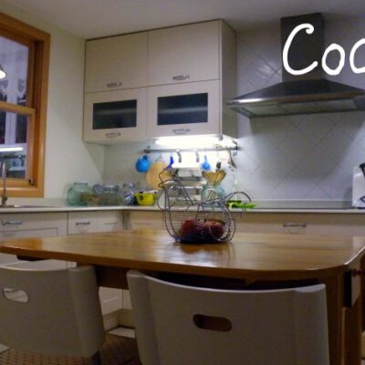 Cocina en colores claros