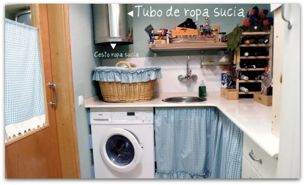 Cocina en colores claros: el cuarto despensa Cocina en colores claros: el cuarto despensa