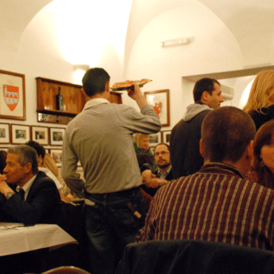 Roma: Trattoria "La Montecarlo"