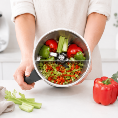 Cómo hacer troceados con Thermomix