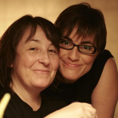 Marta Miranda "Deliciosa Miranda" y Rosa Ardá