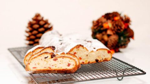 El Stollen es un dulce típico Alemán para la Navidad