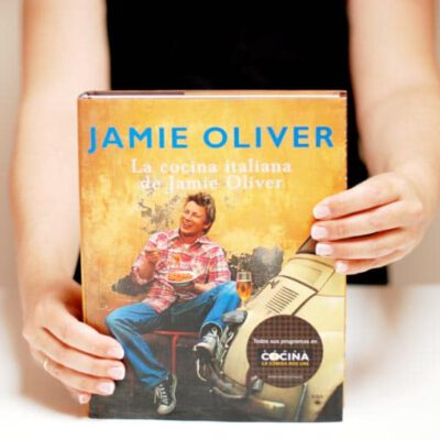 El libro de Jamie Oliver de cocina Italiana