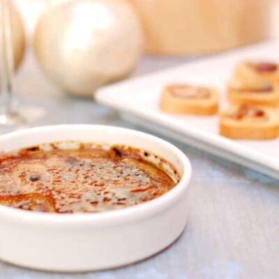 Créme brûlée de foie gras