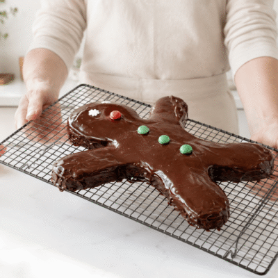 Gingerman de chocolate para Reyes