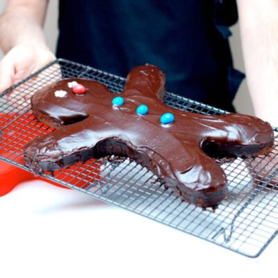 Receta de Gingerman de chocolate para Reyes con Thermomix