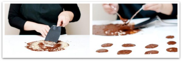 Aprovecha el excedente de chocolate y nueces para hacer galletitas Aprovecha el excedente de chocolate y nueces para hacer galletitas