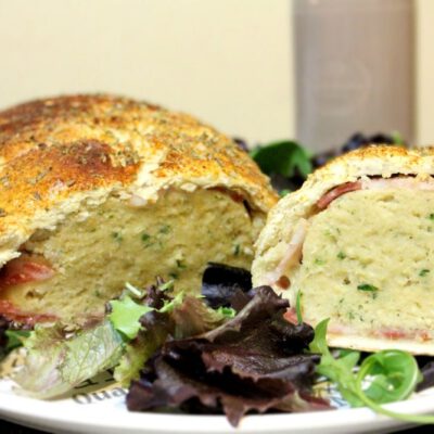 Receta de Rollo de pizza con pollo con Thermomix, deliciosa