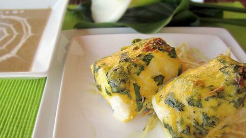 Merluza a la Florentina con Thermomix en La Comunidad
