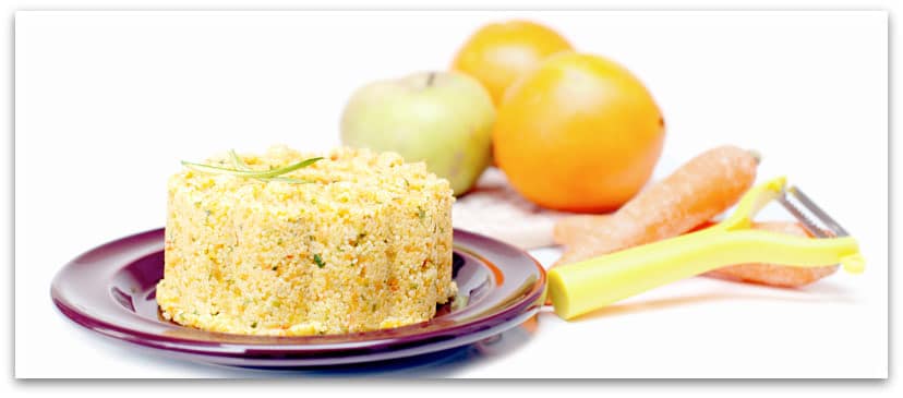 Cuscús con verduras, y de postre un poco de fruta Cuscús con verduras, y de postre un poco de fruta