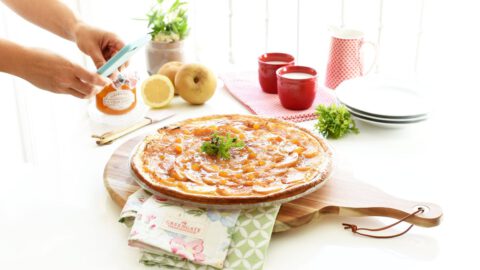 Receta de Tarta de manzana rápida o exprés