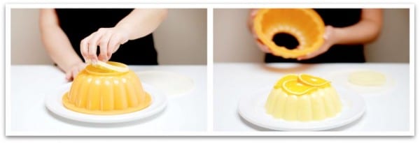 Bavaroise de naranja con thermomix: adornar con rodajas de naranja Bavaroise de naranja con thermomix: adornar con rodajas de naranja