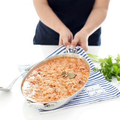 Deliciosa receta de Arroz con pulpo en Thermomix, en 30 minutos