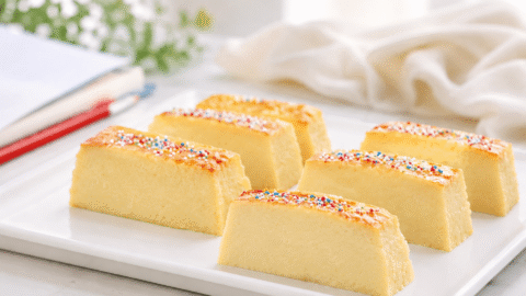 Pudin de pan al aroma de vainilla
