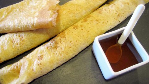 Receta de Freixós o Filloas tradicionales con Thermomix