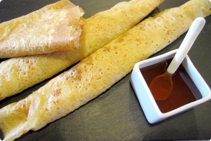 Receta de Freixós o Filloas tradicionales con Thermomix