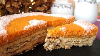 Receta de Tarta de moka, zanahoria y coco con Thermomix