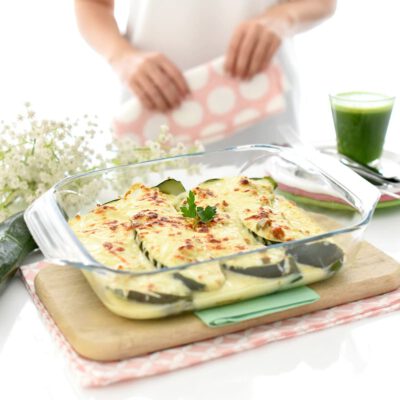 Receta de Calabacines rellenos de carne con Thermomix®