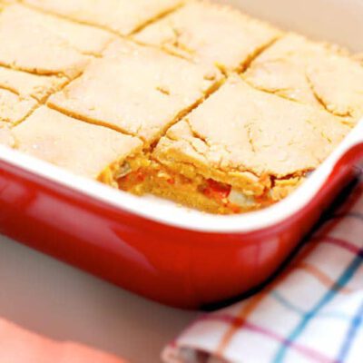 Receta de empanada de maíz con berberechos con Thermomix®