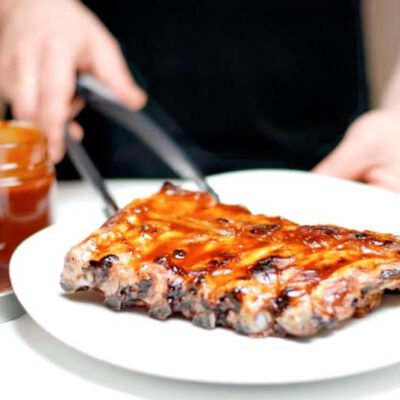 Receta de Costillas al estilo Foster Hollywood