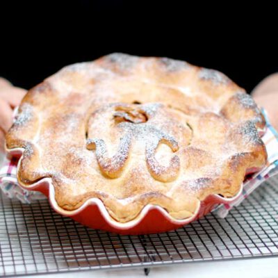 Pastel de manzana o American Apple pie thermomixera
