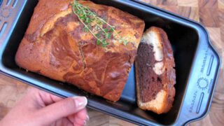 Mantecado de Avilés bicolor con Thermomix