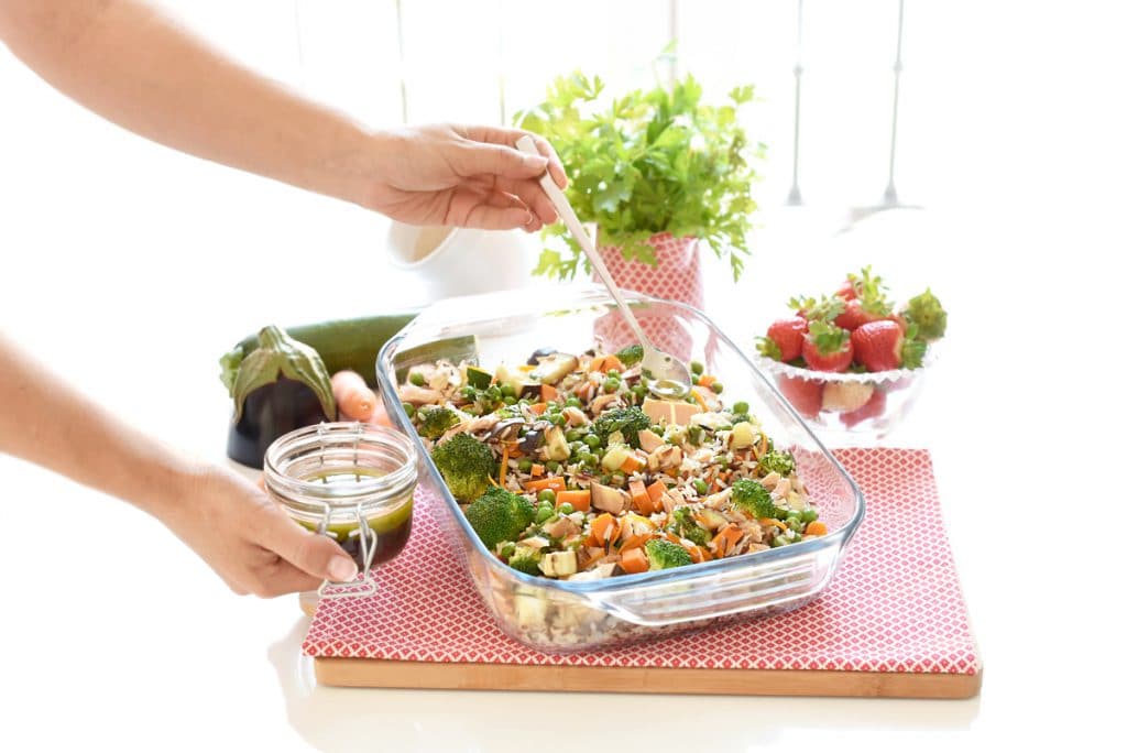 Ensalada de arroz salvaje y verduras con Thermomix Ensalada de arroz salvaje y verduras con Thermomix®