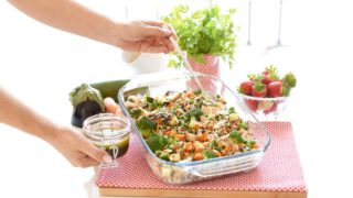 Ensalada de arroz salvaje y verduras con Thermomix®