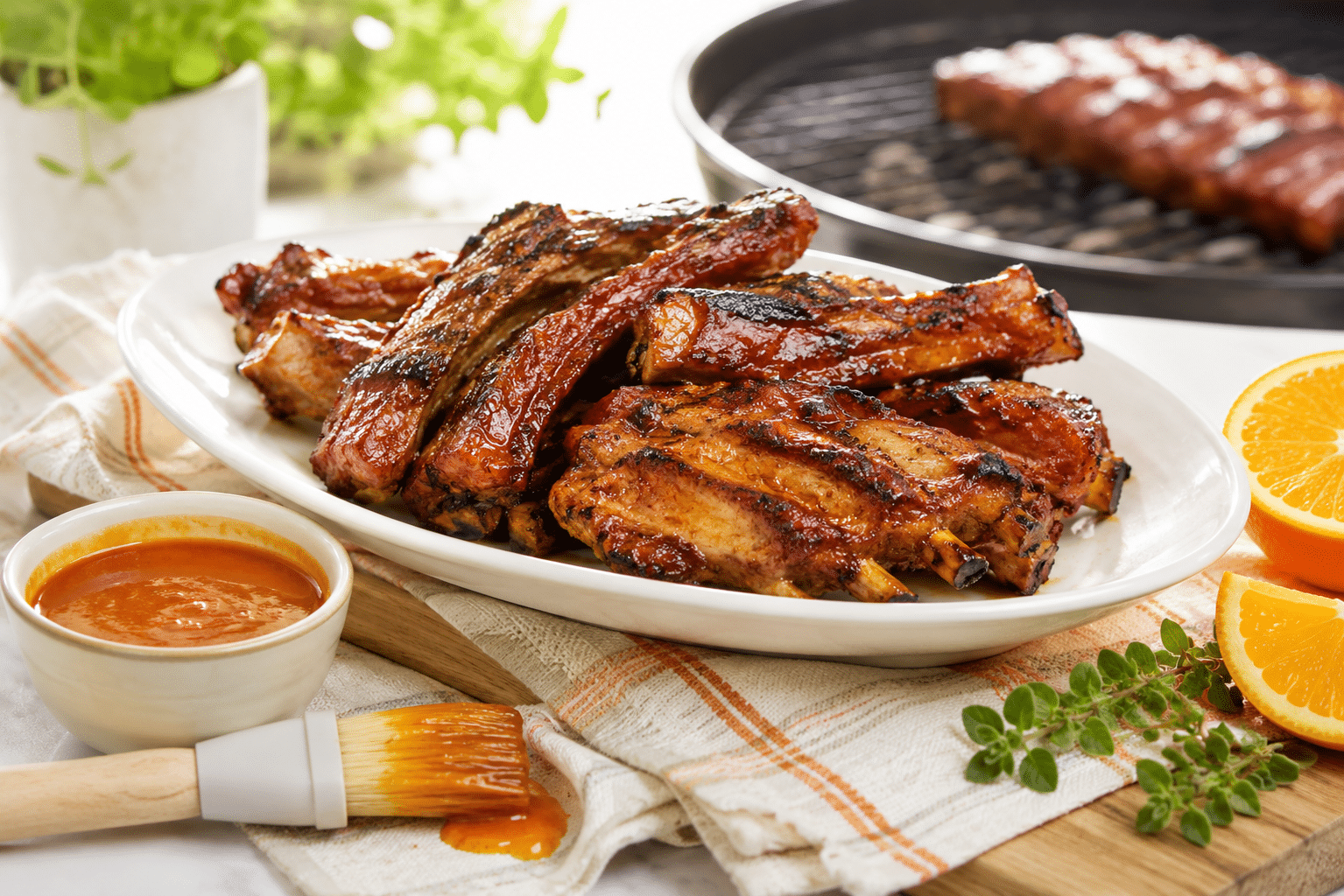 Costillas "naranjito"