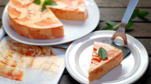 Bavarois de papaya "de revista"