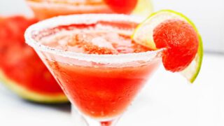 Esto es una Margarita de Sandía deliciosa con Thermomix