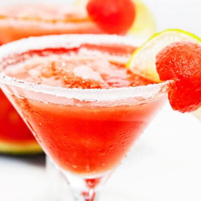 Esto es una Margarita de Sandía deliciosa con Thermomix