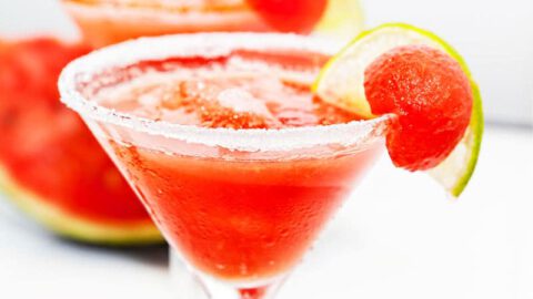 Esto es una Margarita de Sandía deliciosa con Thermomix